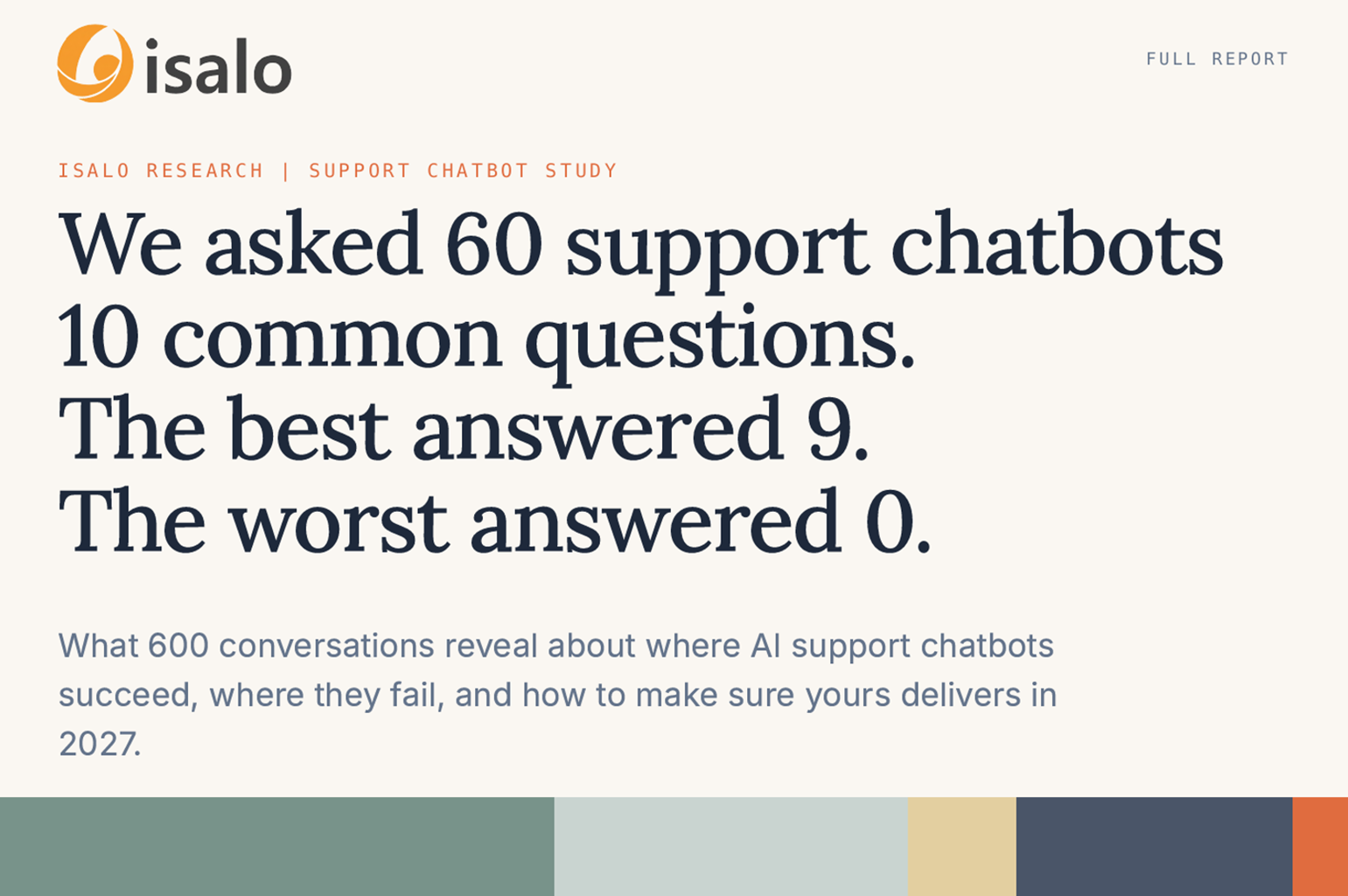 How well do AI support chatbots work? We tested 60 to find out.